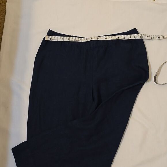J. Jill love linen cropped pants size small - Picture 3 of 9